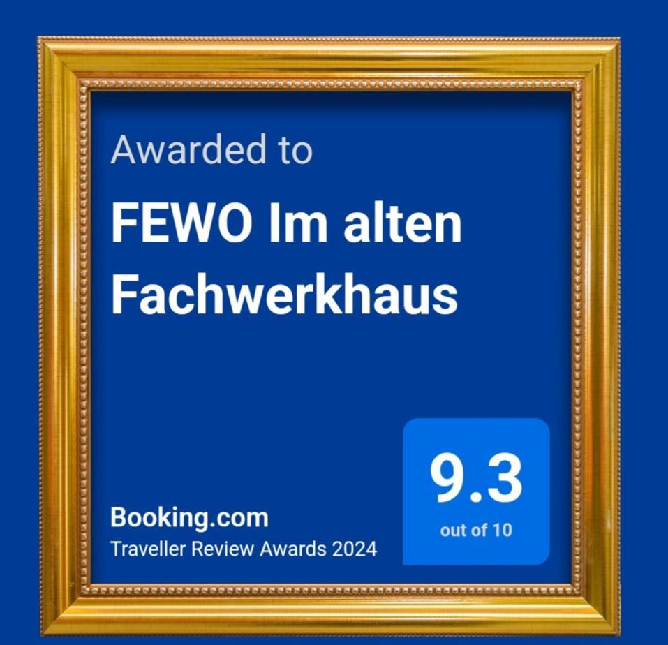 FEWO Im alten Fachwerkhaus Bad Buchau Exterior foto